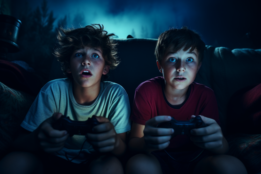 Boys Playing Video Games Focus Group