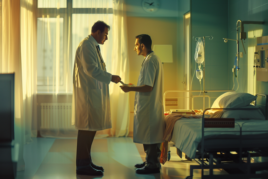 judgediesel. Doctor inspecting a patient 8k 777826fe 587b 432c 99d8 853c5d7d824f