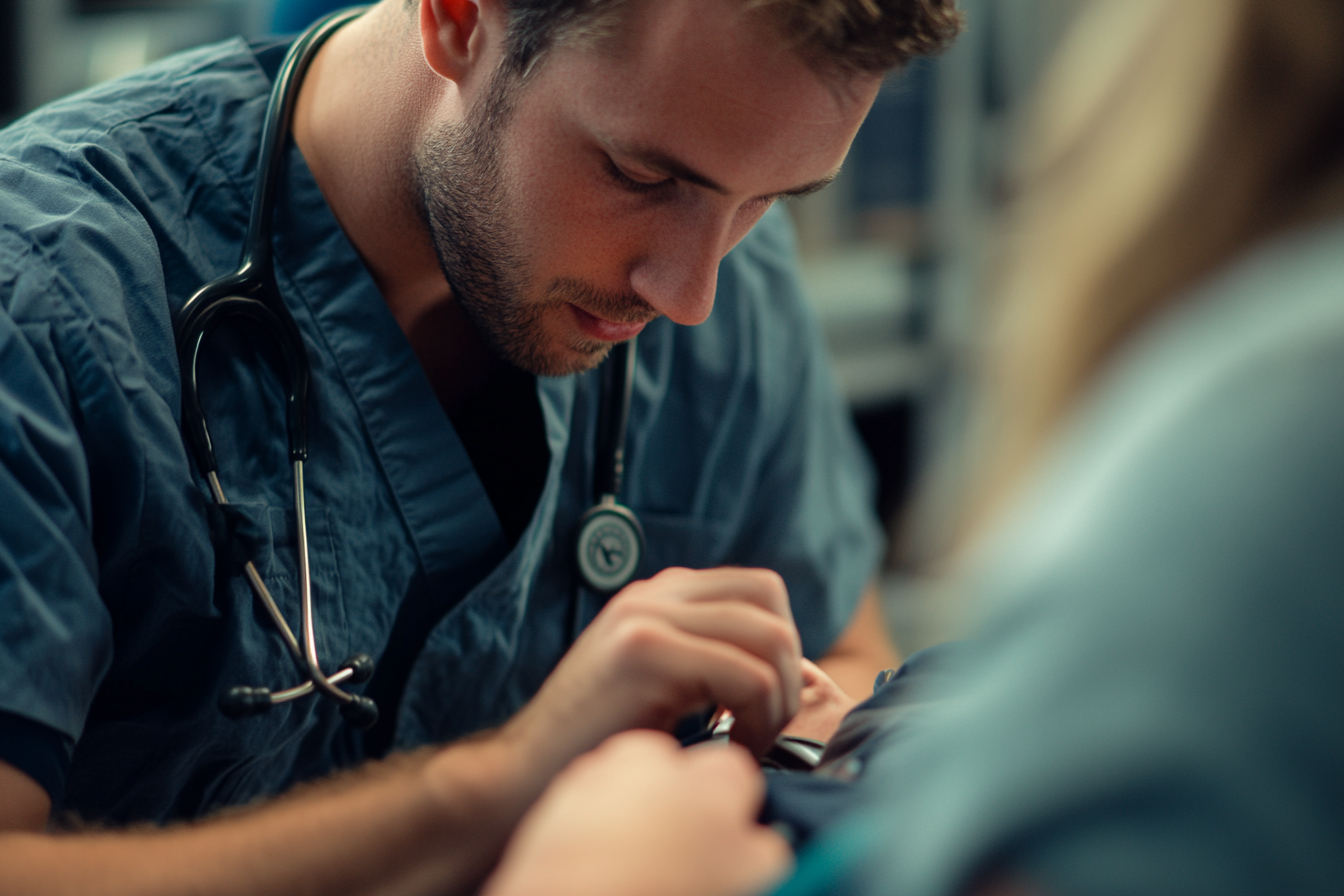 judgediesel. an image of a doctor checking the patients heartbe 4d324c4d b5af 4eca 808f e67251ab2d46 1