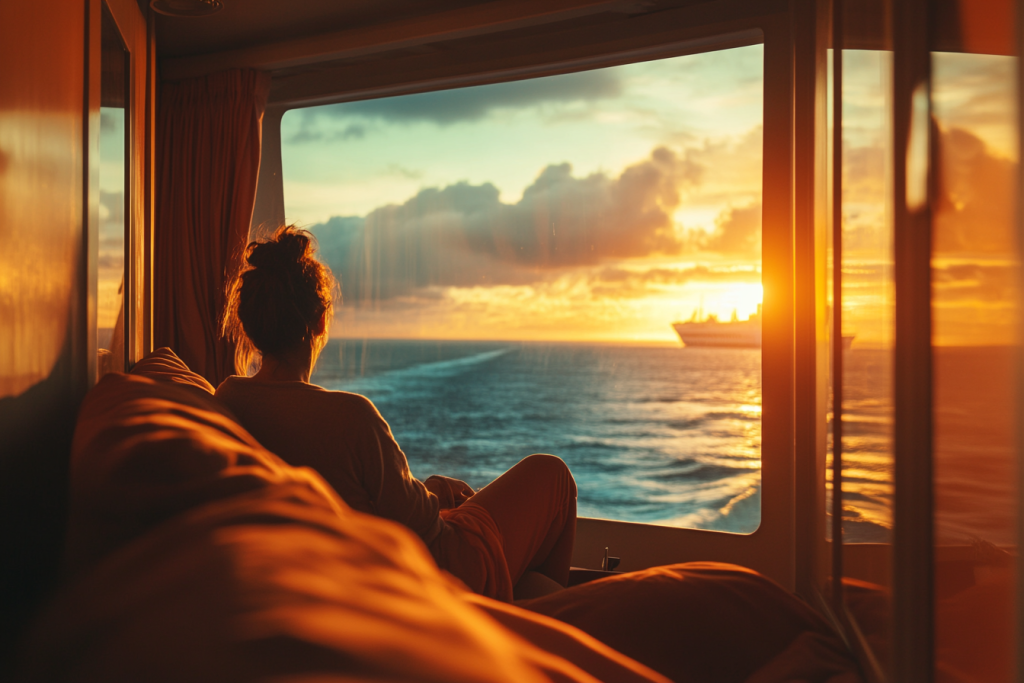 judgediesel. a person travelling on a cruise ship 8k 48b310e0 4f1d 4c7f bf33 7670bf79f22a