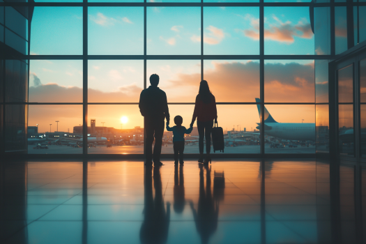 judgediesel. a photo of a family in the airport 8k fdd58319 38b7 4ab0 946a 3c69b02ba5f3
