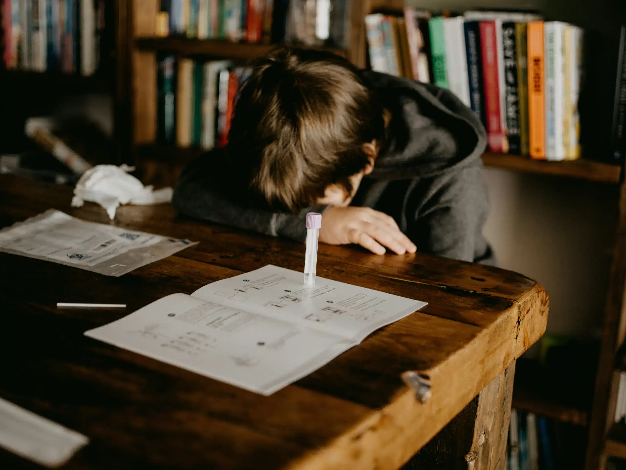 A research participant who dropped out early.