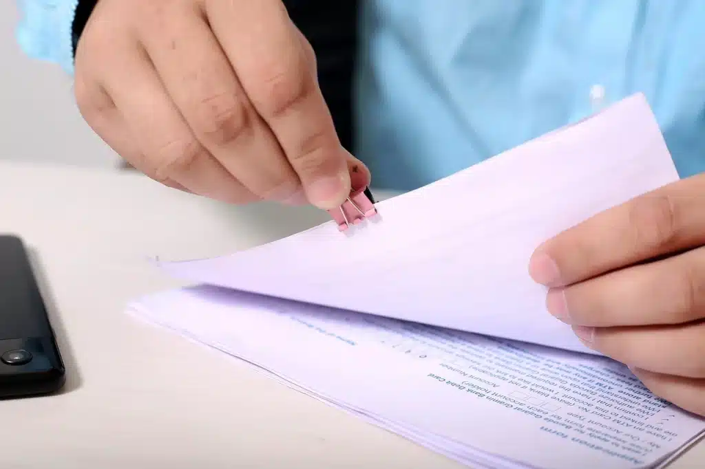 A man considering signing up for different studies